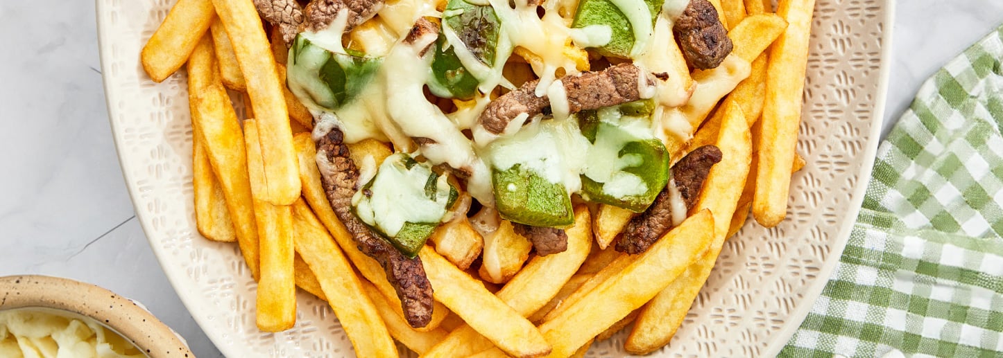 Easy Philly Cheesesteak Fries Recipe Cavendish Farms 9055